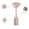Modern Leisure Monterey Stand-Up Patio Heater Cover, 32 in. Dia top x 18.5 in. Dia bottom x 95 in. H, Beige 2917 - alternate 8